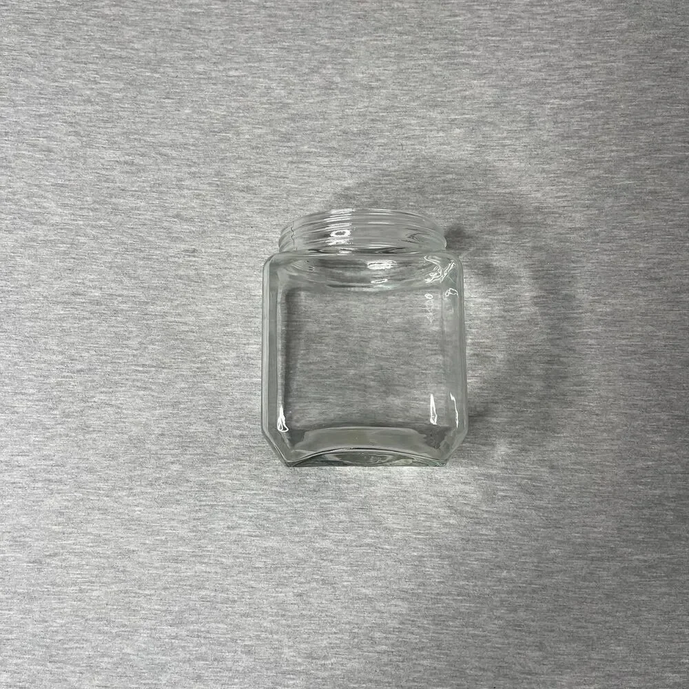 Target 5.5” Clear Square Glass Jar